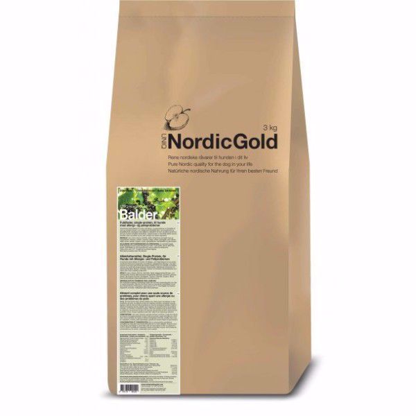 UNIQ NordicGold Balder 3 kg. Kornfri