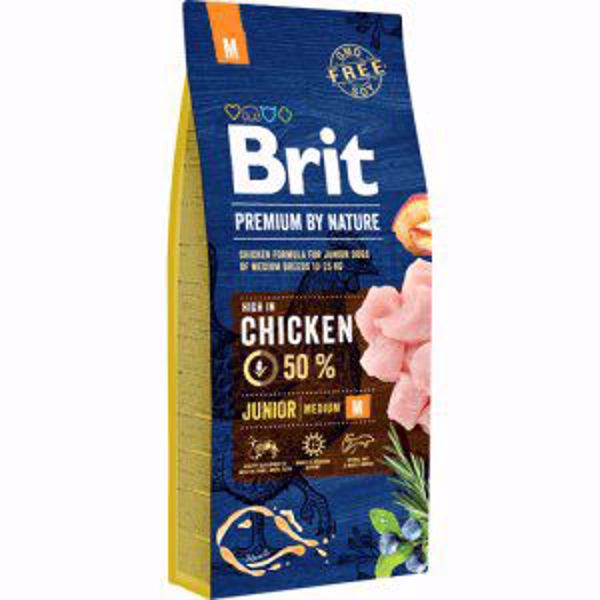 Brit Prem. By Nature Junior M 15 kg.