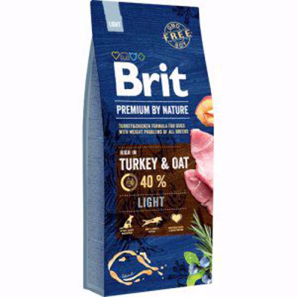 Brit Prem. By Nature Light 15 kg.