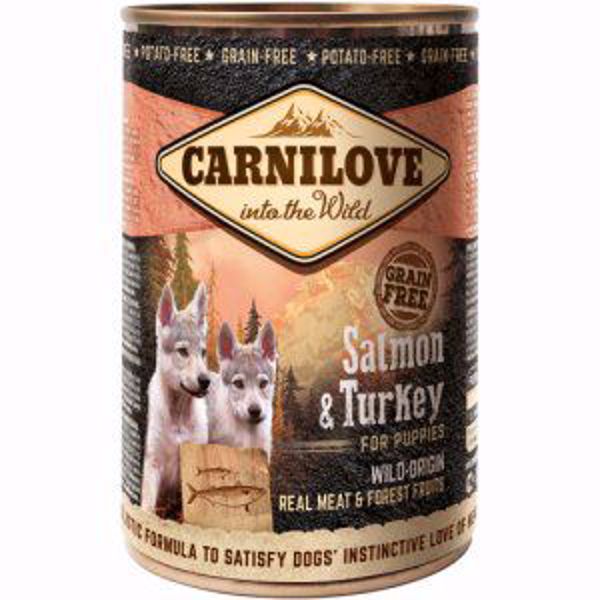 Carnilove Laks & kalkun, Hvalpe 400 gr.
