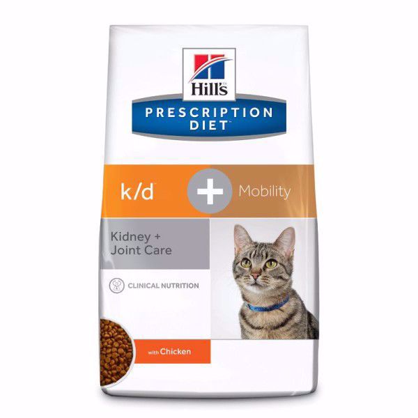 PD Feline k/d + Mobility 2 kg. Tørfoder