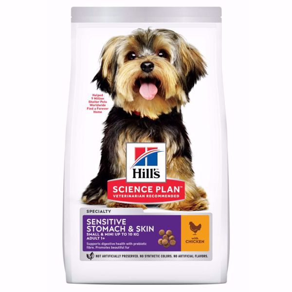 Hills SP for små hunde med sensitiv mave 6 kg.