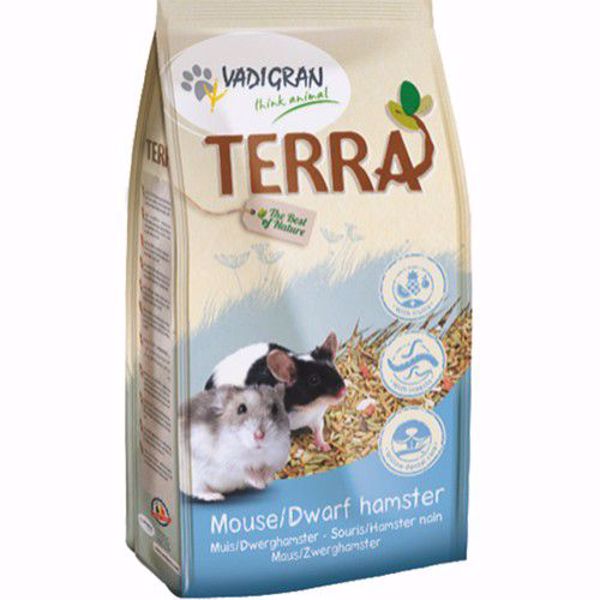 Terra Mus og Dværghamsterfoder 700 gr.