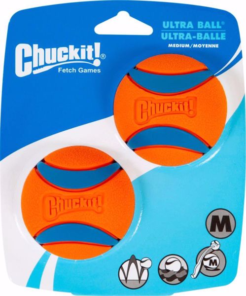 CHUCKIT Bold M - 2 stk.