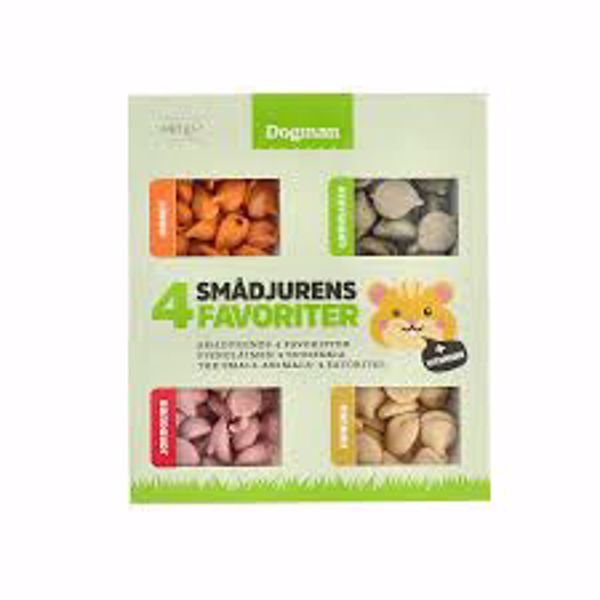 Smådyrenes 4 favoritter 140 gr.