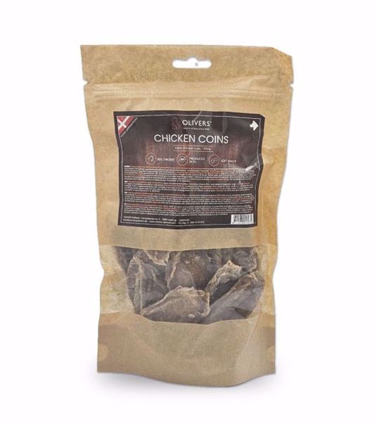 Olivers Chicken Coins 200 gr.