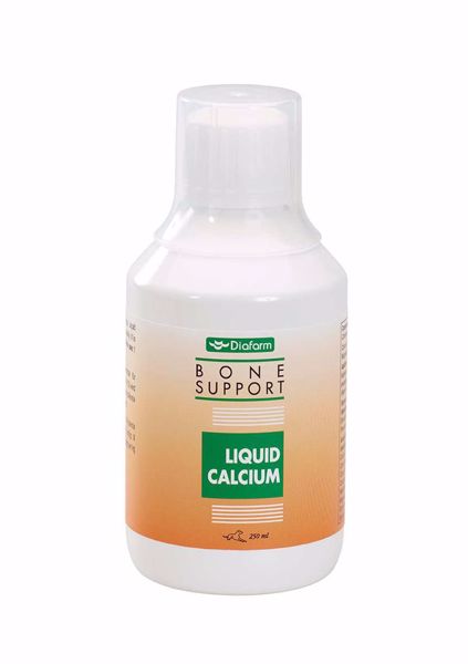 Diafarm Flydende Calcium til hunde 250 ml.