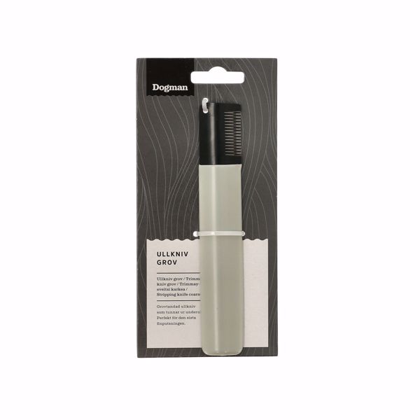 Trimmekniv grå, 14 tænder